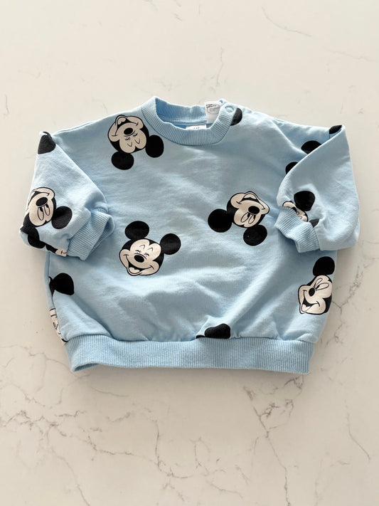 *Imparfait-H&M/Disney-Crewneck-4/6 mois