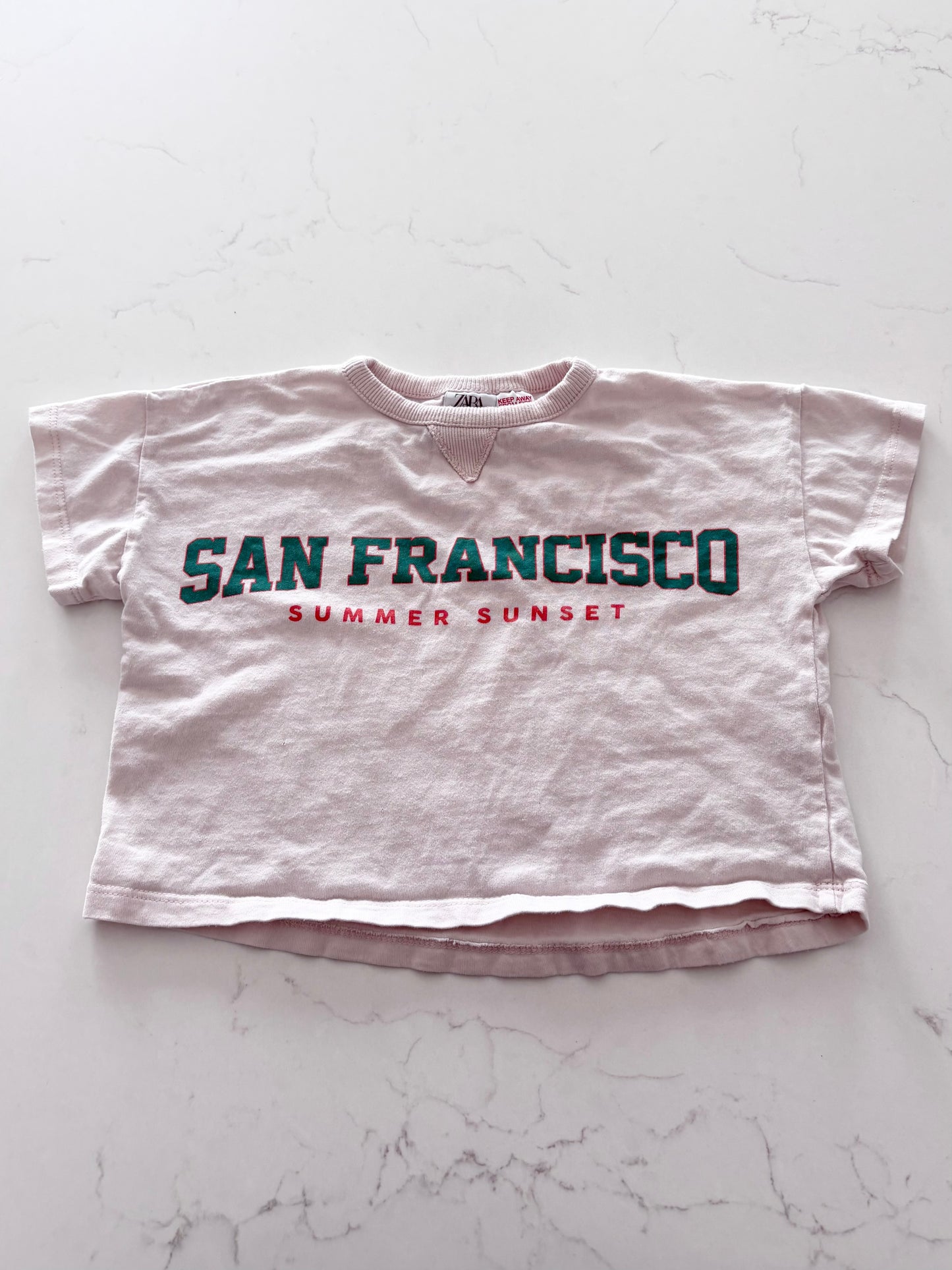 *Imparfait-Zara-T shirt-12/18 mois