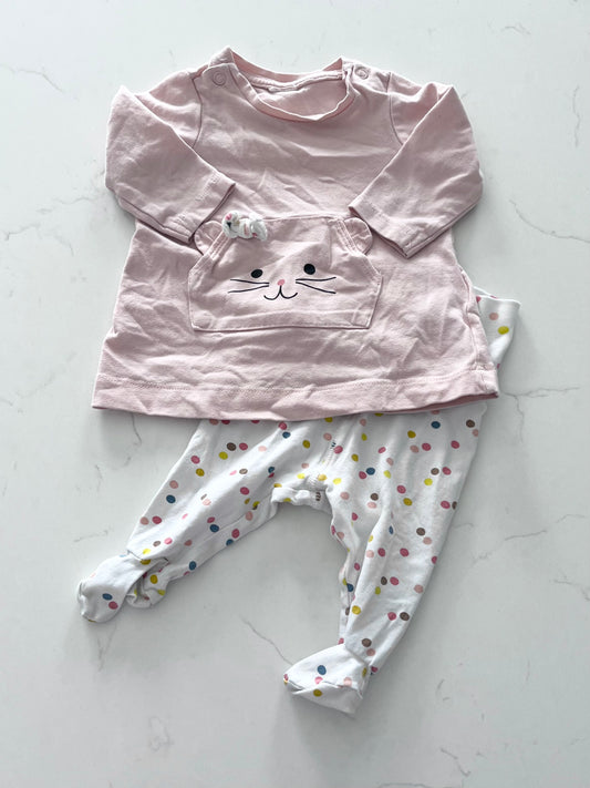 H&M-Ensemble 2 pièces-~1/2 mois