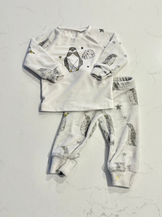 TAG-Pyjama velours-3 mois