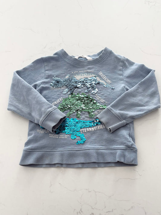 H&M-Crewneck-3/4T
