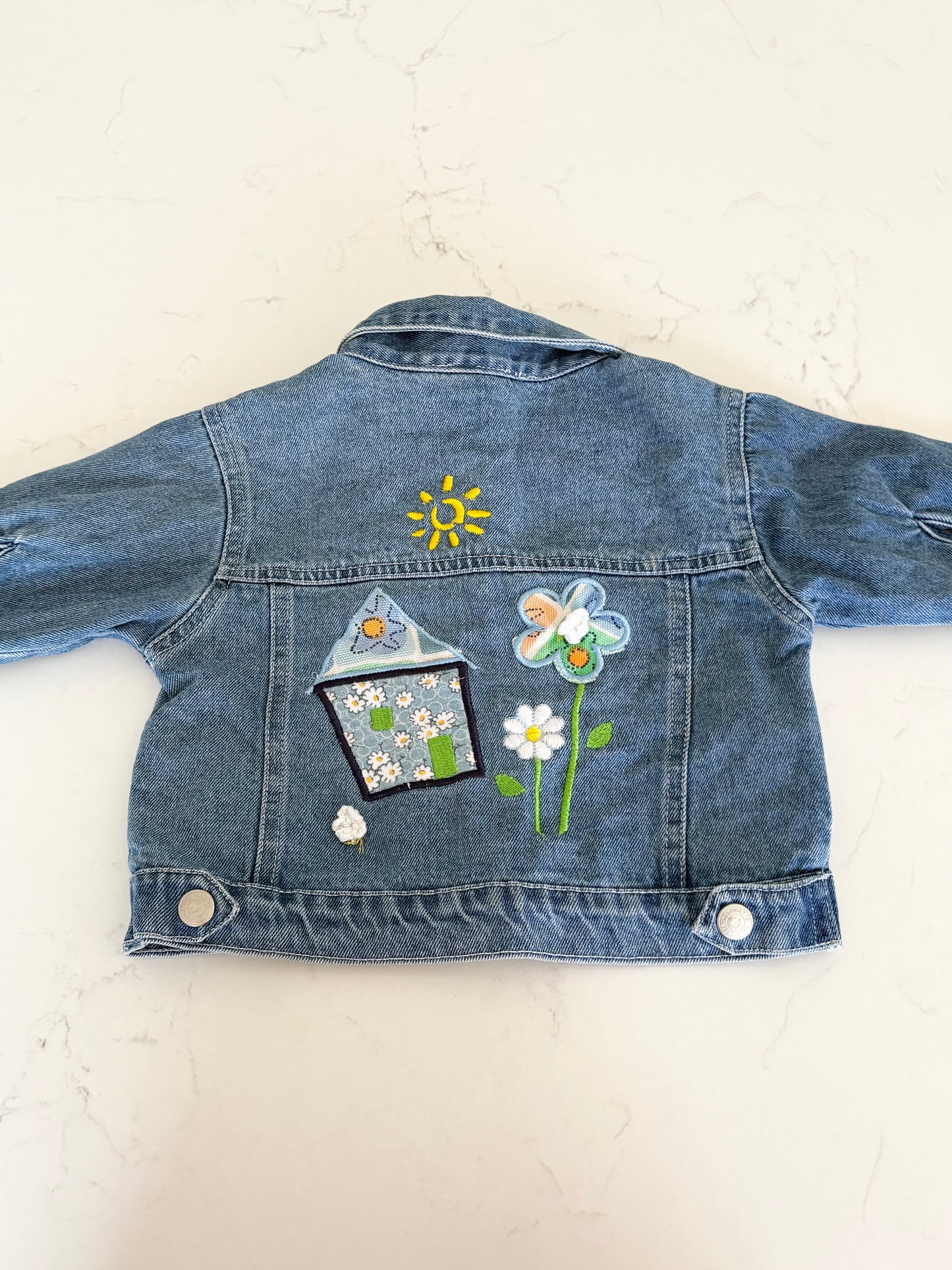 Veste jeans vintage-~12 mois