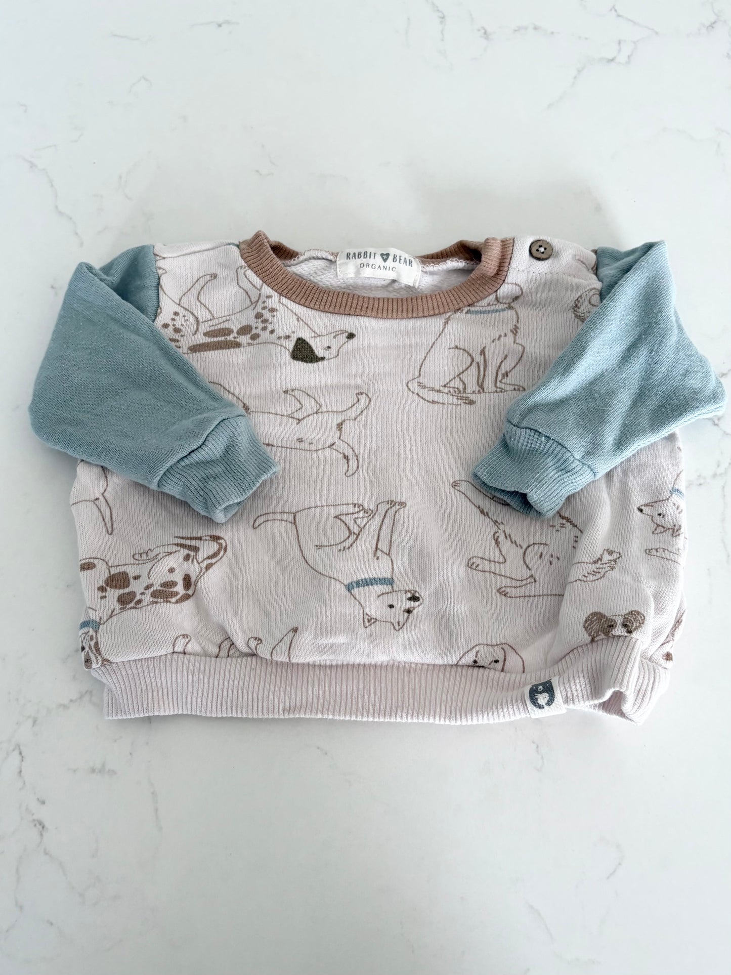 Rabbit bear-Crewneck-0/3 mois