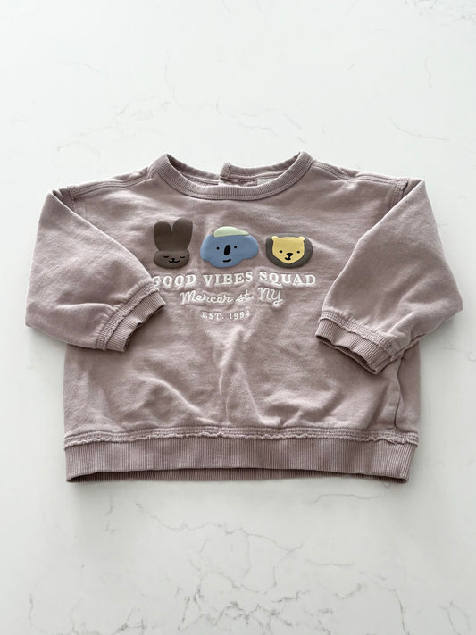 H&M-Crewneck-18/24 mois