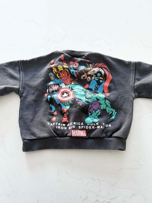 Zara/Marvel-Crewneck-12/18 mois