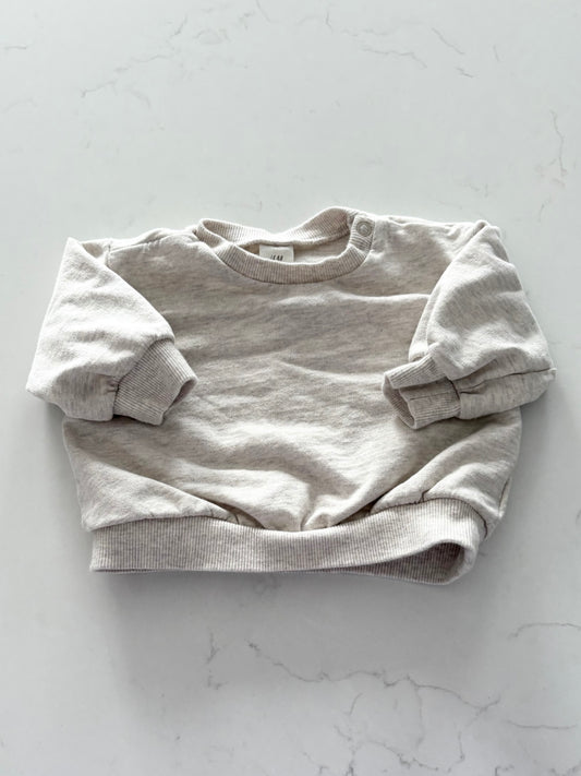 H&M-Crewneck-2/4 mois