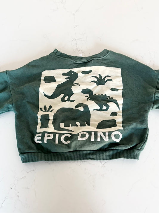 Zara-Crewneck-3/4T ( fait court)